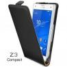 Preklopna Torbica Flexi za Sony Xperia Z3 Compact, Črna barva