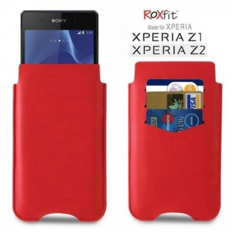 Torbica za Sony Xperia Z2 Slip Case Monza Red ,Rdeča barva