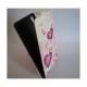 Torbica za Sony Xperia Z2 Preklopna + Zaščitna folija ekrana ,Lady -Pink Heart