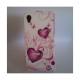 Torbica za Sony Xperia Z2 Preklopna + Zaščitna folija ekrana ,Lady -Pink Heart