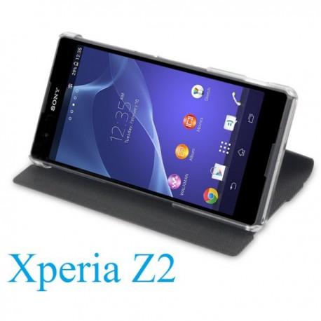 Torbica za Sony Xperia Z2 Preklopna ,Book Case - Črna Barva SMA5141B