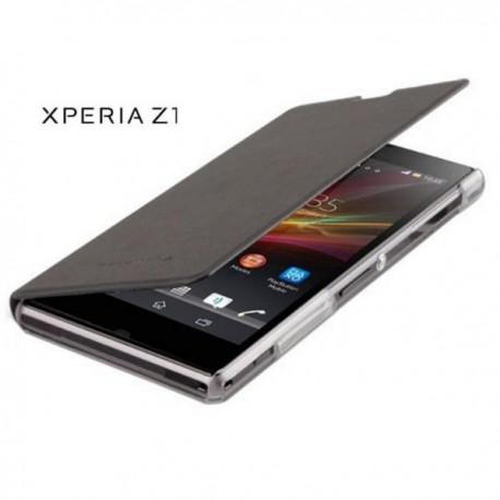 Torbica za Sony Xperia Z1 Preklopna ,Book Case -Nero Black ,Črna barva