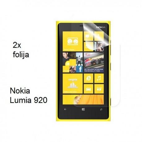Zaščitna Folija za ekran Nokia Lumia 920,paket 2 v 1
