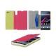 Torbica za Sony Xperia Z1 Compact Preklopna ,Book Case - Pink SMA5140P