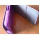 Torbica za Sony Xperia Z1 Compact Preklopna +Zaščitna folija ekrana Vijola barva