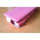 Torbica za Sony Xperia Z1 Compact Preklopna +Zaščitna folija ekrana Pink barva