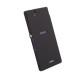 Etui za Sony Xperia Z Zadnji pokrovček Krusell ColorCover, črna barva