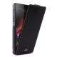 Torbica za Sony Xperia Z Flip eco-leather Preklopna črna