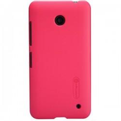 Etui za Nokia Lumia 630/635,zadnji pokrovček,rdeča barva+folija ekrana