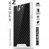 Etui Atom Carbon za Sony Xperia Z ,Zadnji pokrovček+zaščitna folija ekrana ,Bela barva