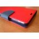 Torbica za Sony Xperia Z ,Rdeča/Modra  barva Preklopna