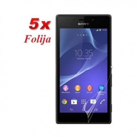 Zaščitna Folija ekrana za Sony Xperia M2 ,Pack 5v1