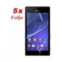 Zaščitna Folija ekrana za Sony Xperia M2 ,Pack 5v1