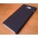 Etui za Sony Xperia M2 Zadnji pokrovček +Folija ekrana Črna barva