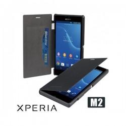 Torbica za Sony Xperia M2 Preklopna ,Book Case - Črna Black SMA5145B