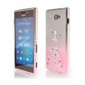 Silikon etui za Sony Xperia M2 +Folija ekrana Lady Pink