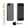 Etui za Apple iPhone 5/5S Case-Mate Barely There Case Zadnji pokrovček, siva barva