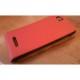 Torbica za Sony Xperia M,preklopna ,rdeča barva+folija ekrana