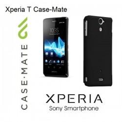 Etui za Sony Xperia T,zadnji pokrovček,črna barva,Case Mate