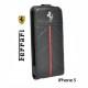 Etui za Apple iPhone 5 Ferrari California Flip, črna barva