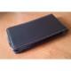 Torbica za Sony Xperia E1,E1 Dual,preklopna,črna barva+folija ekrana