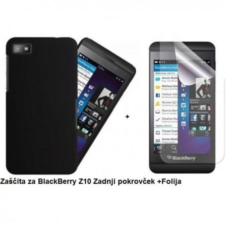 Etui za BlackBerry Z10 Zadnji pokrovček +Folija