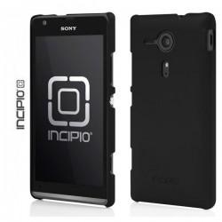 Etui za Sony Xperia SP,zadnji pokrovček,črna barva+folija ekrana,Incipio