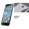 Silikon etui za Alcatel One Touch Idol 2 Transparent barva