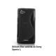 Silikon Etui za Sony Xperia L,črna barva,motiv S