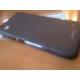 Silikon etui za Huawei Ascend G620S +Folija ekrana Temna barva