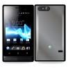 Etui za Sony Xperia Go,prozorna in črna barva