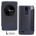 Preklopna Torbica za LG L Bello S-View Temno siva barva