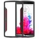 Slim Armor Bumper za LG G3 +Folija ekrana Rdeča barva