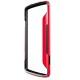 Slim Armor Bumper za LG G3 +Folija ekrana Rdeča barva