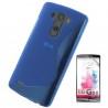 Silikon etui za LG G3 S, Modra barva