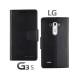 Preklopna Torbica Fancy za LG G3 S Črna barva