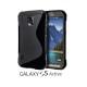 Silikon etui za Samsung Galaxy S5 Active +Folija ekrana Črna barva