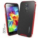 Etui za Samsung Galaxy S5 Neo Hybrid zadnji pokrovček anti-shock Spigen Dante Red