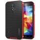 Etui za Samsung Galaxy S5 Neo Hybrid zadnji pokrovček anti-shock Spigen Dante Red