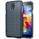 Etui za Samsung Galaxy S5 Ultra Fit zadnji pokrovček Spigen Metal Slate