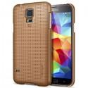 Etui za Samsung Galaxy S5 Ultra Fit zadnji pokrovček Spigen Copper Gold