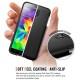 Etui za Samsung Galaxy S5 Ultra Fit zadnji pokrovček Spigen Smooth Black