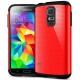 Etui za Samsung Galaxy S5 Slim Armor zadnji pokrovček anti-shock Spigen Dante Red