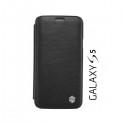 Preklopna Torbica za Samsung Galaxy S5 Flip Case Črna barva