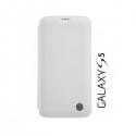 Preklopna Torbica za Samsung Galaxy S5 Flip Case Bela barva
