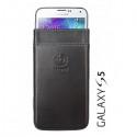 Etui za Samsung Galaxy S5 Bugatti Premium Črna barva. Pull Up