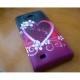 Etui za HTC Desire 300 Preklopna + Zaščitna folija ekrana ,Lady - Heart