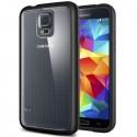Etui za Samsung Galaxy S5 Ultra Hybrid zadnji pokrovček Spigen Black+Folija