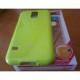Silikon etui Goospery za Samsung Galaxy S5 + 2x Folija High-Quality ,Lime barva