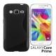 Silikon etui za Samsung Galaxy Core Prime +Folija ekrana Črna barva